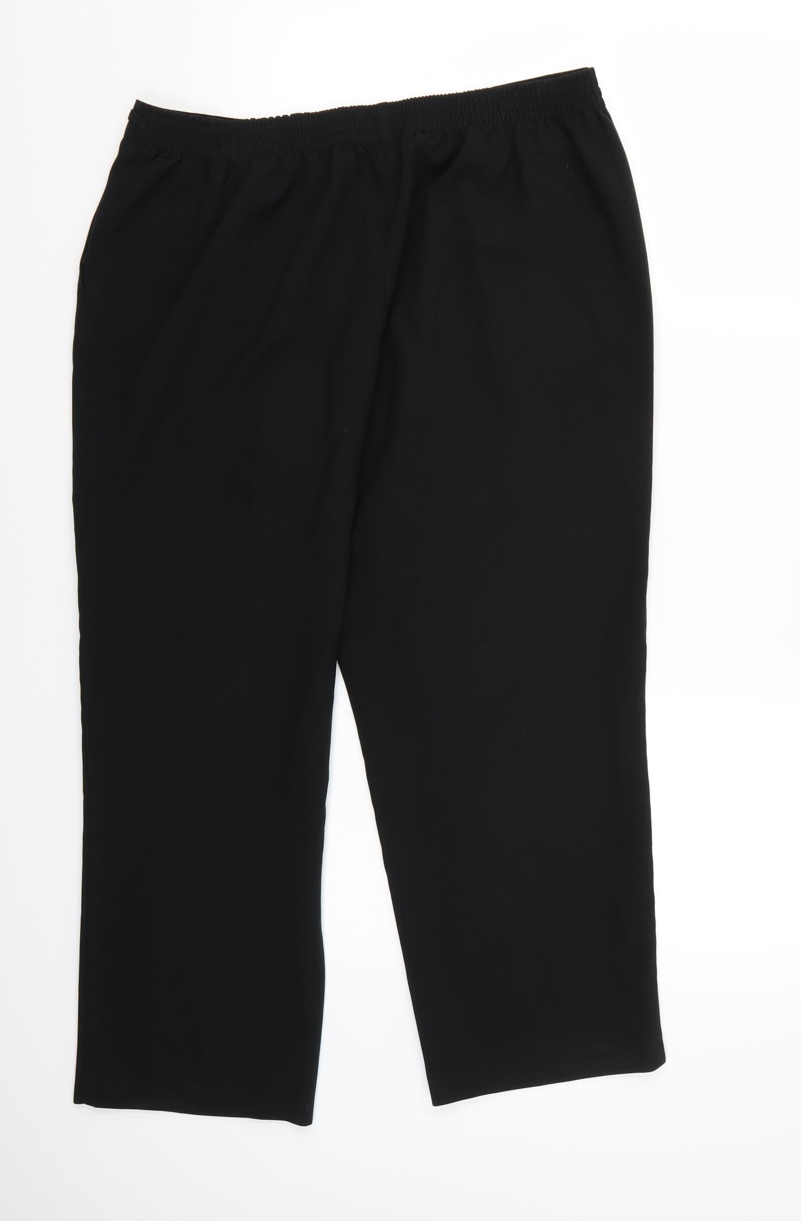 MAMA Cropped trousers - Black - Ladies | H&M IN