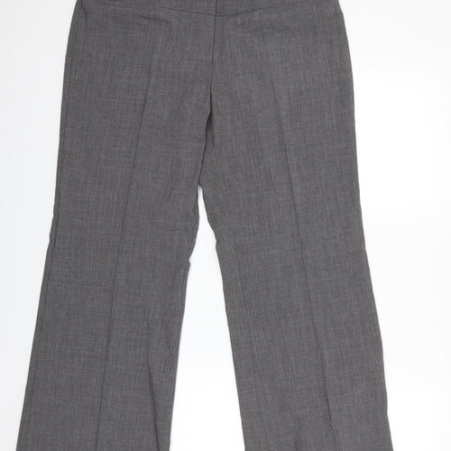 Jacob Womens Grey   Trousers  Size 36 in L28 in