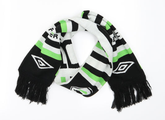 Umbro Boys Multicoloured Striped Knit Rectangle Scarf Scarf One Size  - Power FC