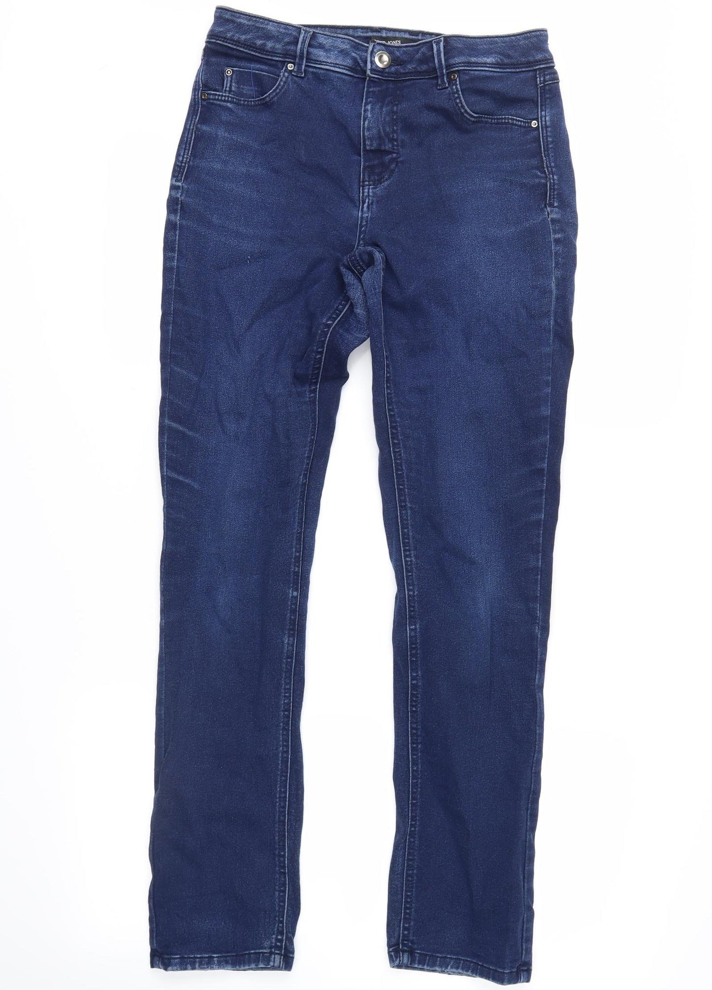David Jones Womens Blue  Denim Skinny Jeans Size 10 L28 in
