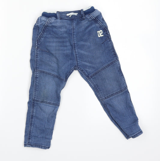 H&M Boys Blue   Straight Jeans Size 2 Years