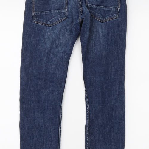 H&M Boys Blue  Denim Straight Jeans Size 12 Years