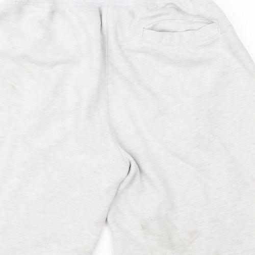 Cedar Wood State Mens Grey  Jersey Sweat Shorts Size S