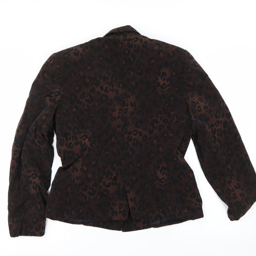 Kasper Womens Brown   Jacket Coat Size 8