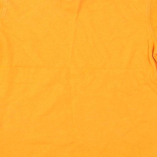 Palomino Boys Orange   Basic T-Shirt Size 6-7 Years