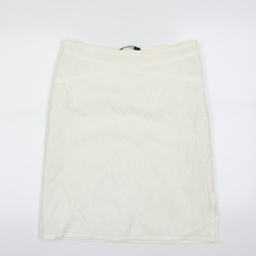 Cortefiel Womens Ivory   Skort Skirt Size L