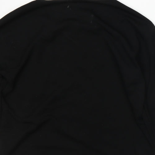 Rachel Zoe Womens Black   Basic T-Shirt Size S