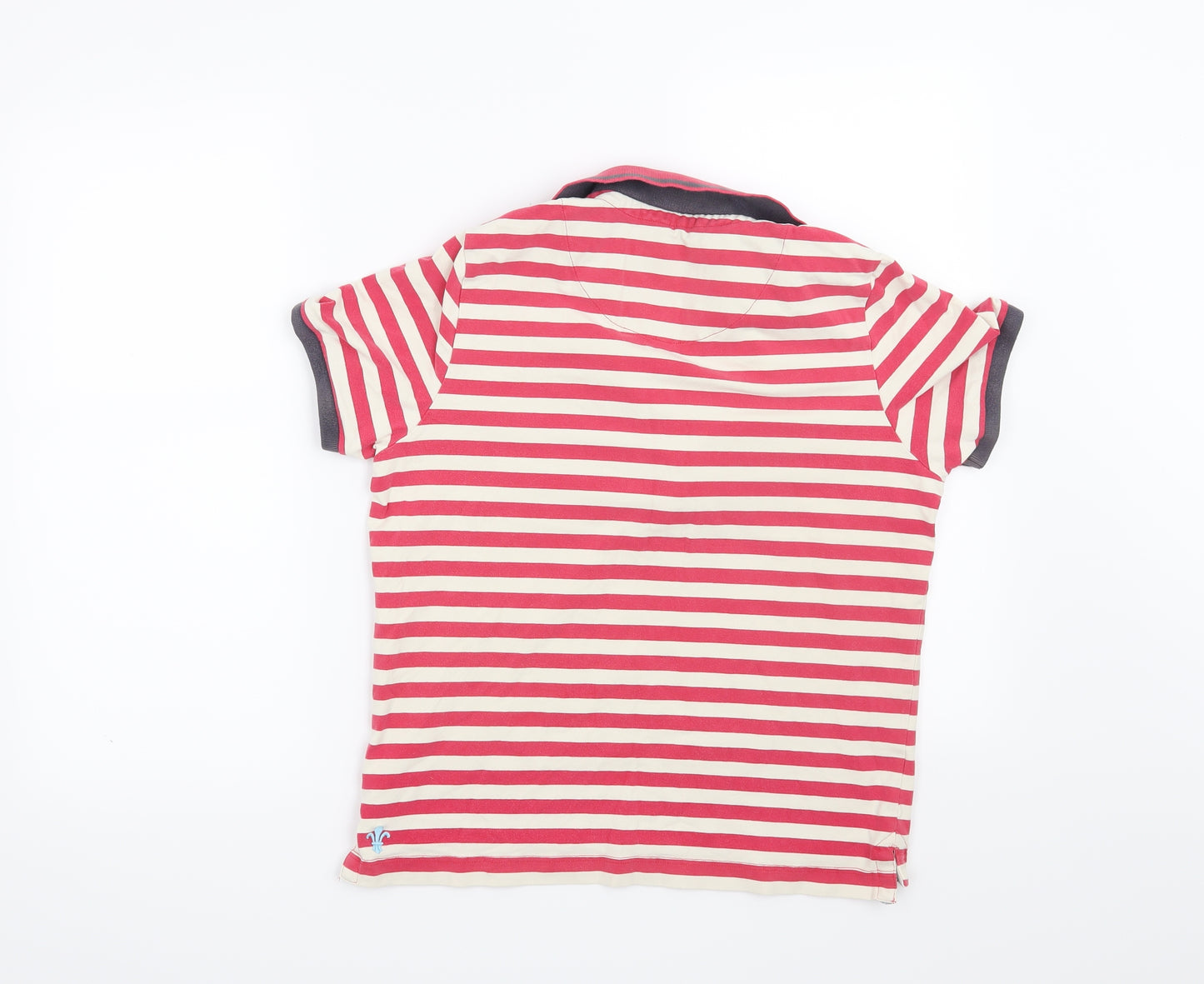 Toggi Womens Pink Striped  Basic T-Shirt Size 16