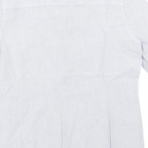 Gap Mens Blue Striped   Dress Shirt Size S
