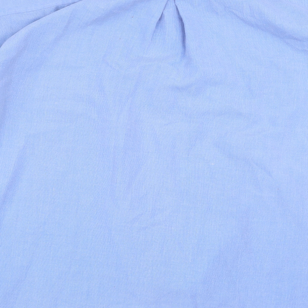 Rockport Mens Blue    Button-Up Size XL