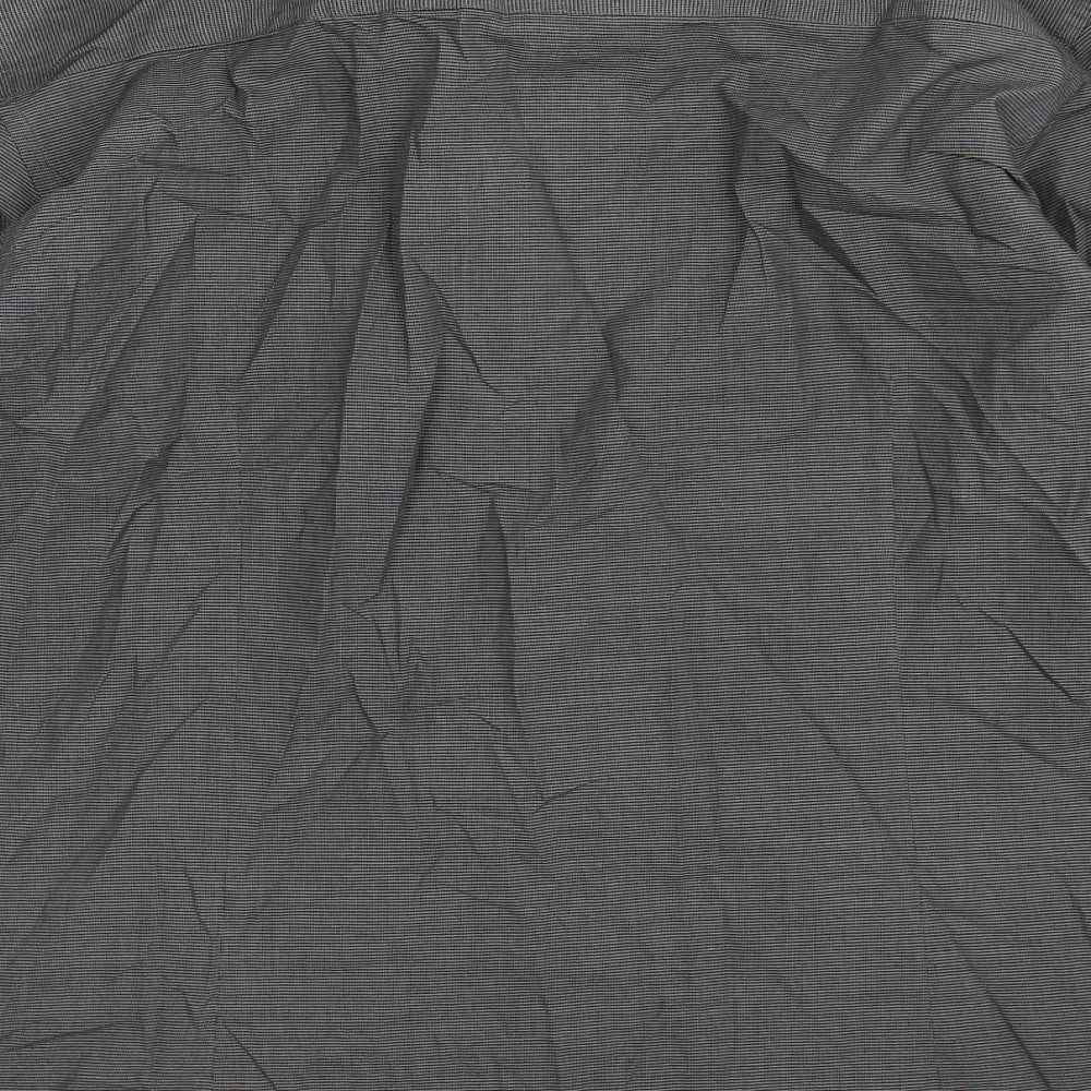 Cedar Wood State Mens Grey    Dress Shirt Size 15.5