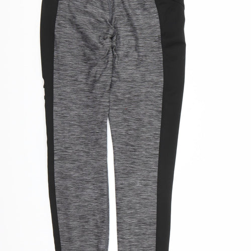 H&M Womens Grey   Pedal Pusher Leggings Size S L26 in