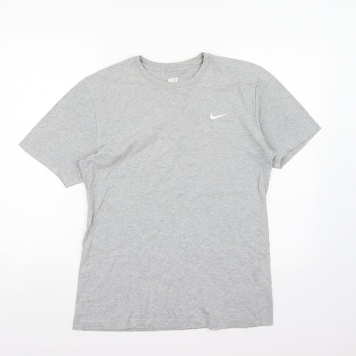 Nike Mens Grey    T-Shirt Size M