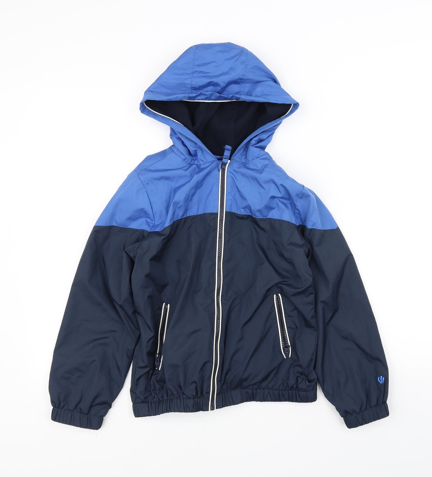 FATFACE Boys Blue   Rain Coat Coat Size 8-9 Years