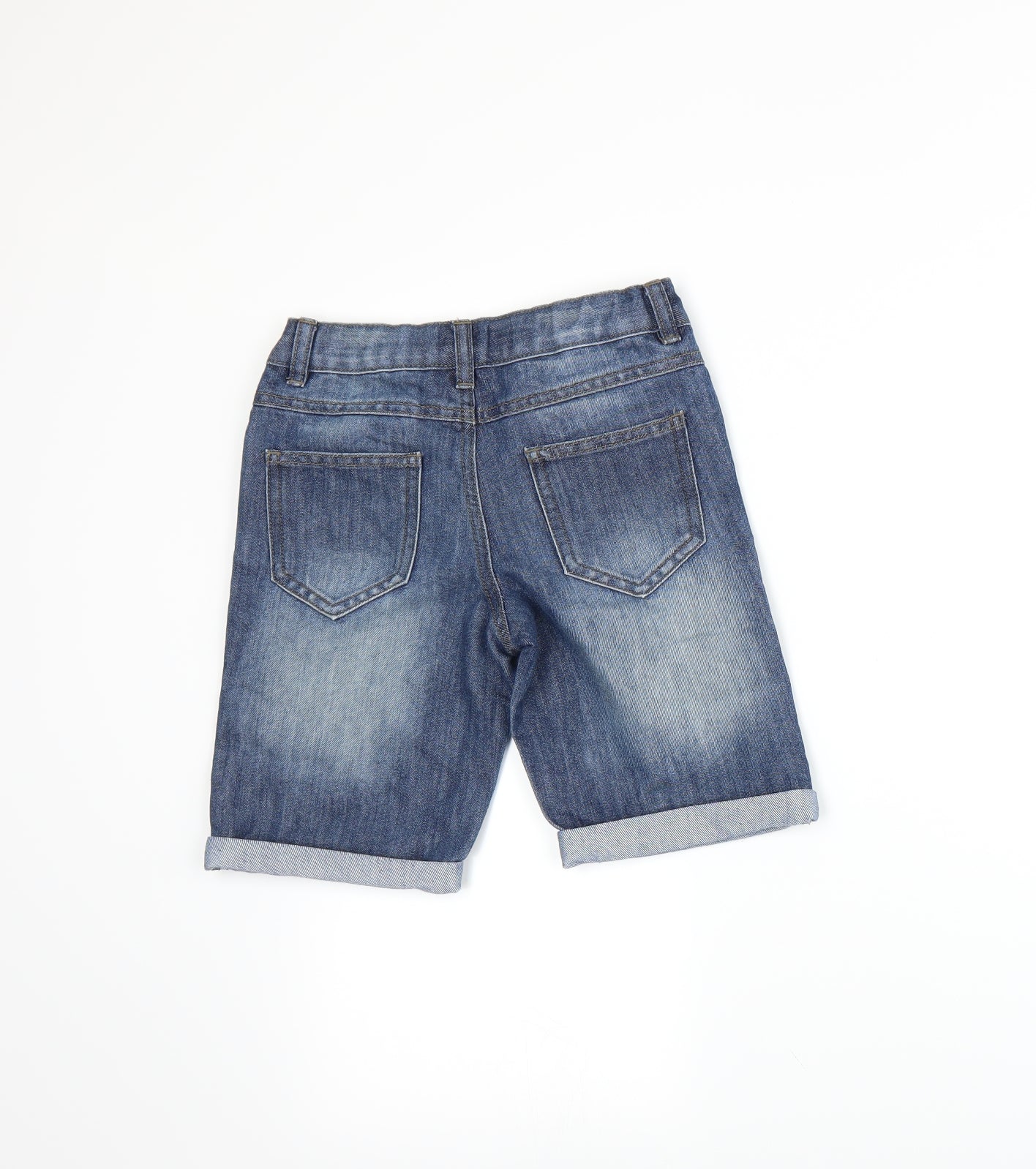 Primark Boys Blue   Bermuda Shorts Size 7-8 Years