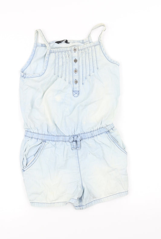 george  Girls Blue   Jumpsuit One-Piece Size 7-8 Years L10 in