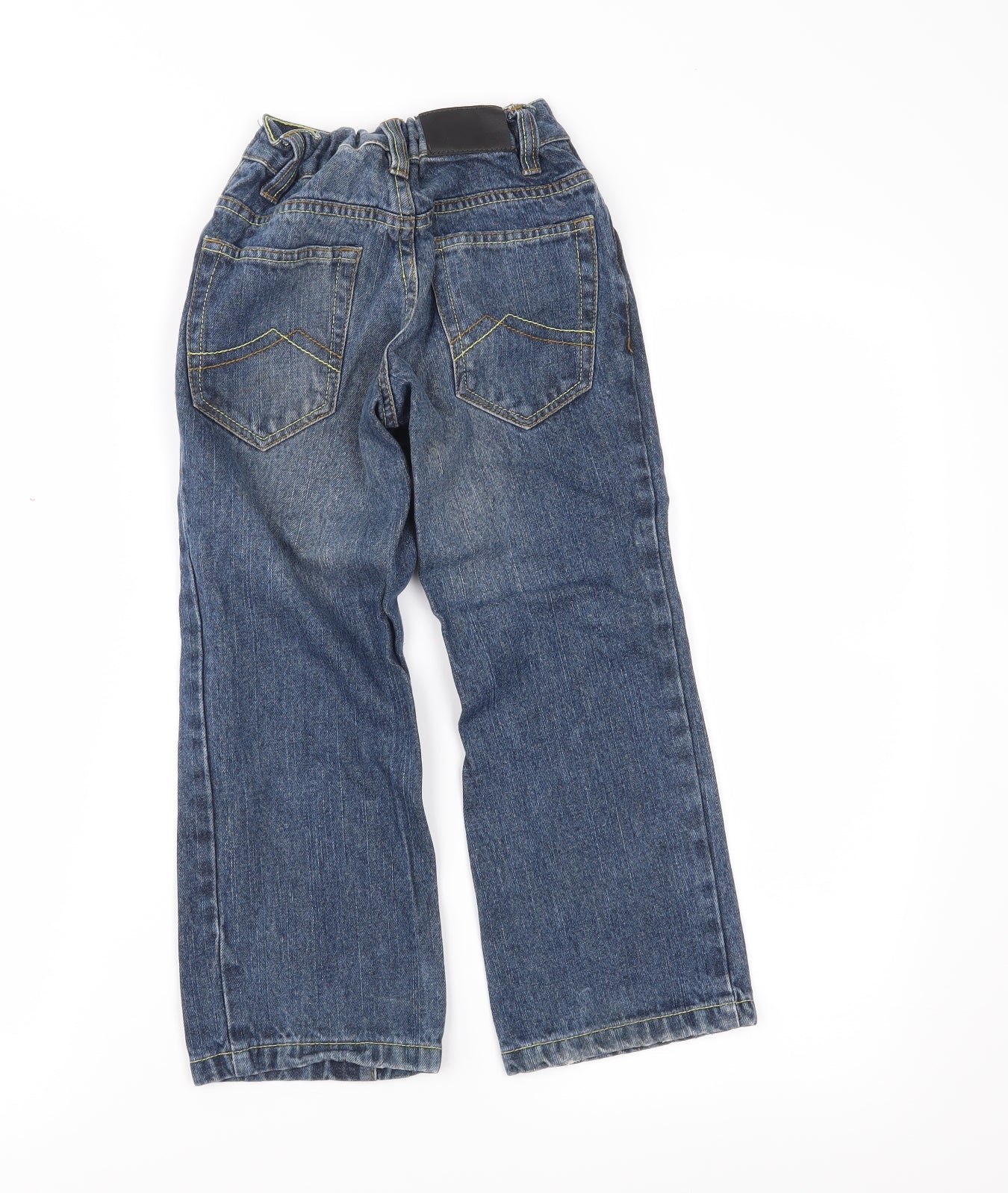 Demo Boys Blue  Denim Straight Jeans Size 6 Years