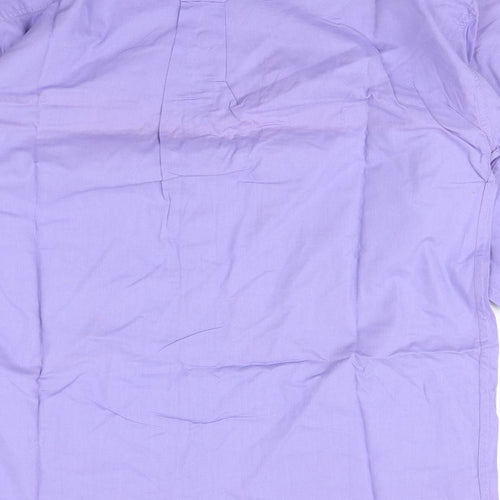 C&A Mens Purple    Dress Shirt Size S