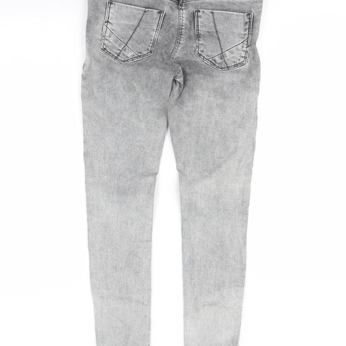 Harper Womens Grey   Skinny Jeans Size 8 L30 in