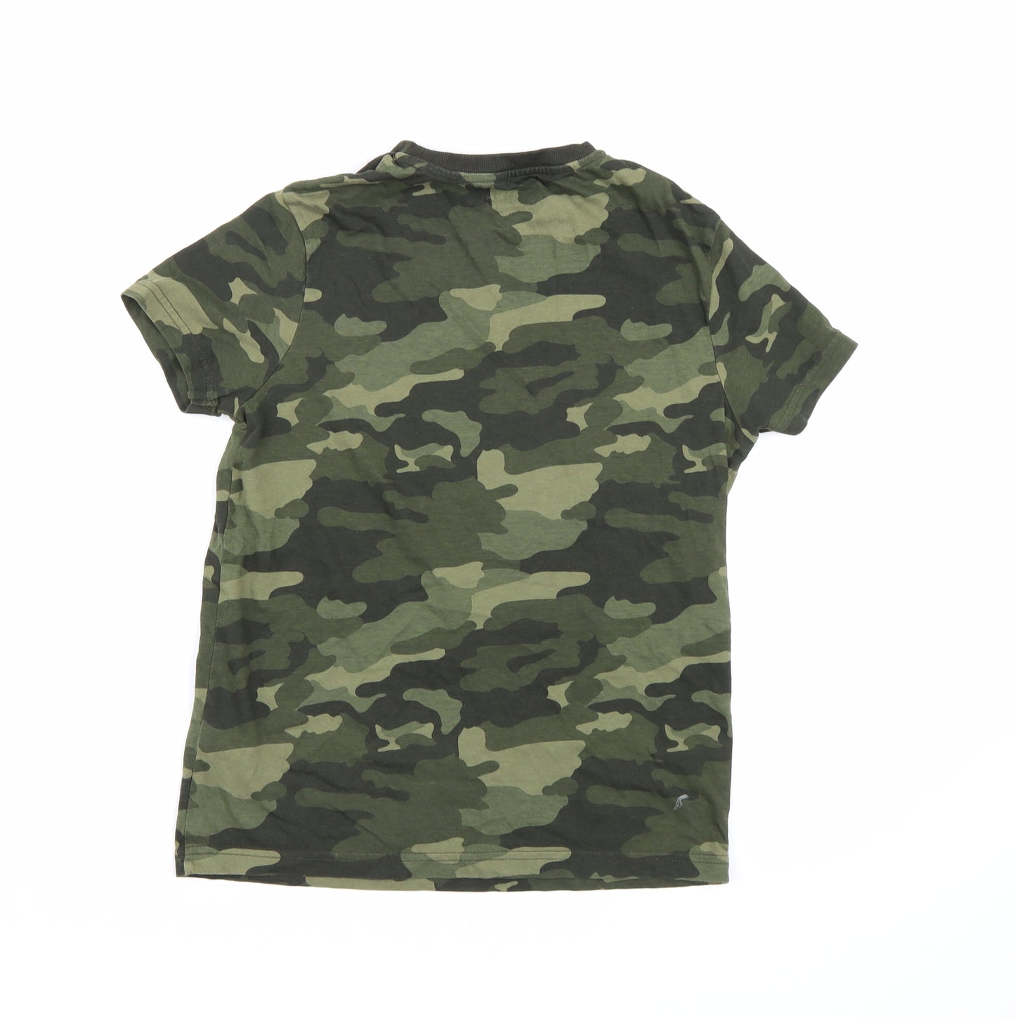 Garfield & Marks Boys Green Camouflage  Basic T-Shirt Size 10-11 Years