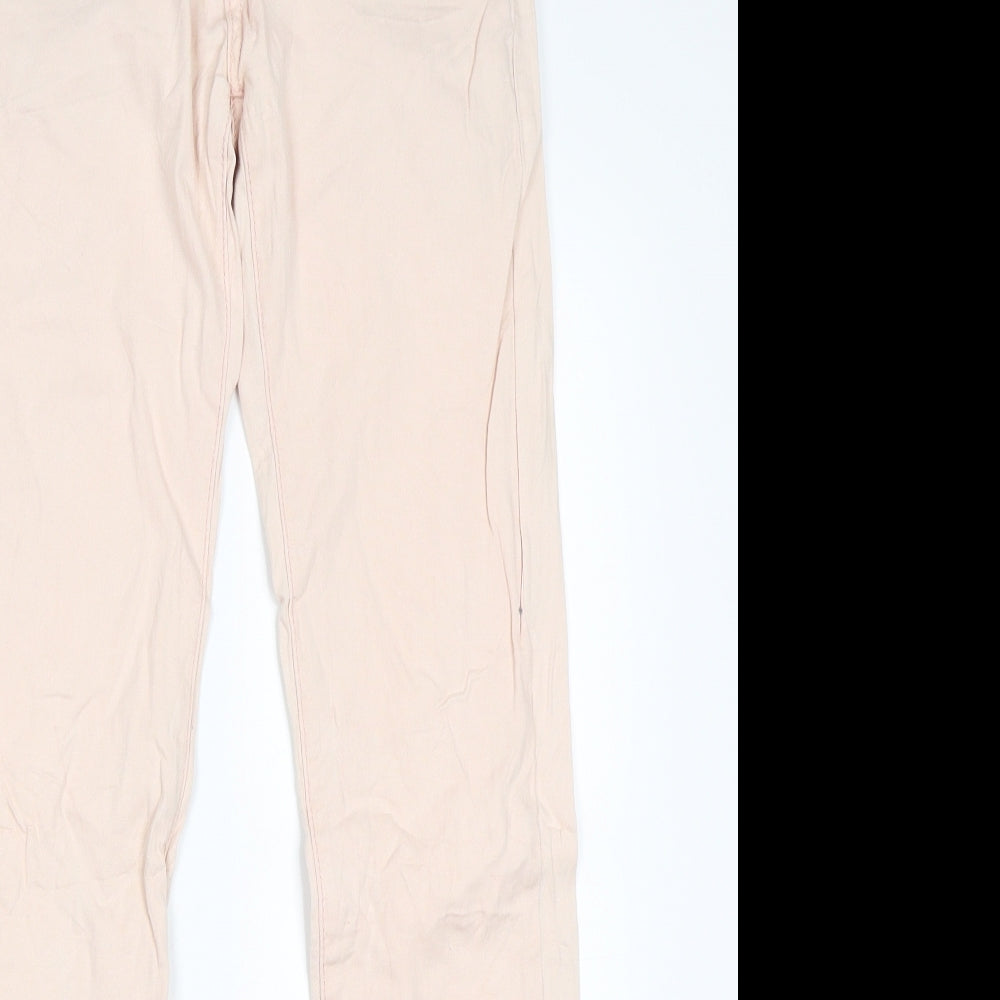 Fresh Made Womens Pink   Skinny Jeans Size S L28 in