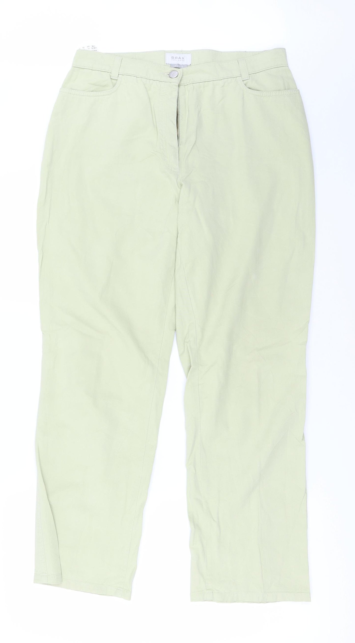 BRAX Womens Green   Trousers  Size 14 L24 in