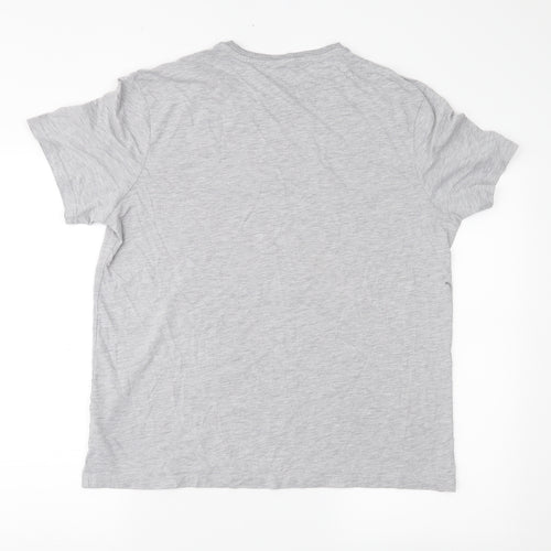Justice League Mens Grey    T-Shirt Size L