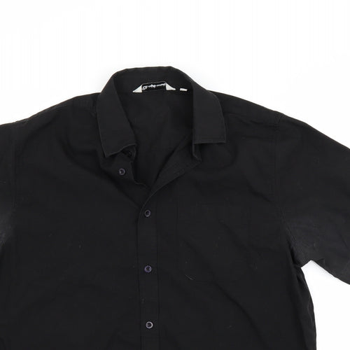 Preworn Mens Black    Dress Shirt Size 15.5