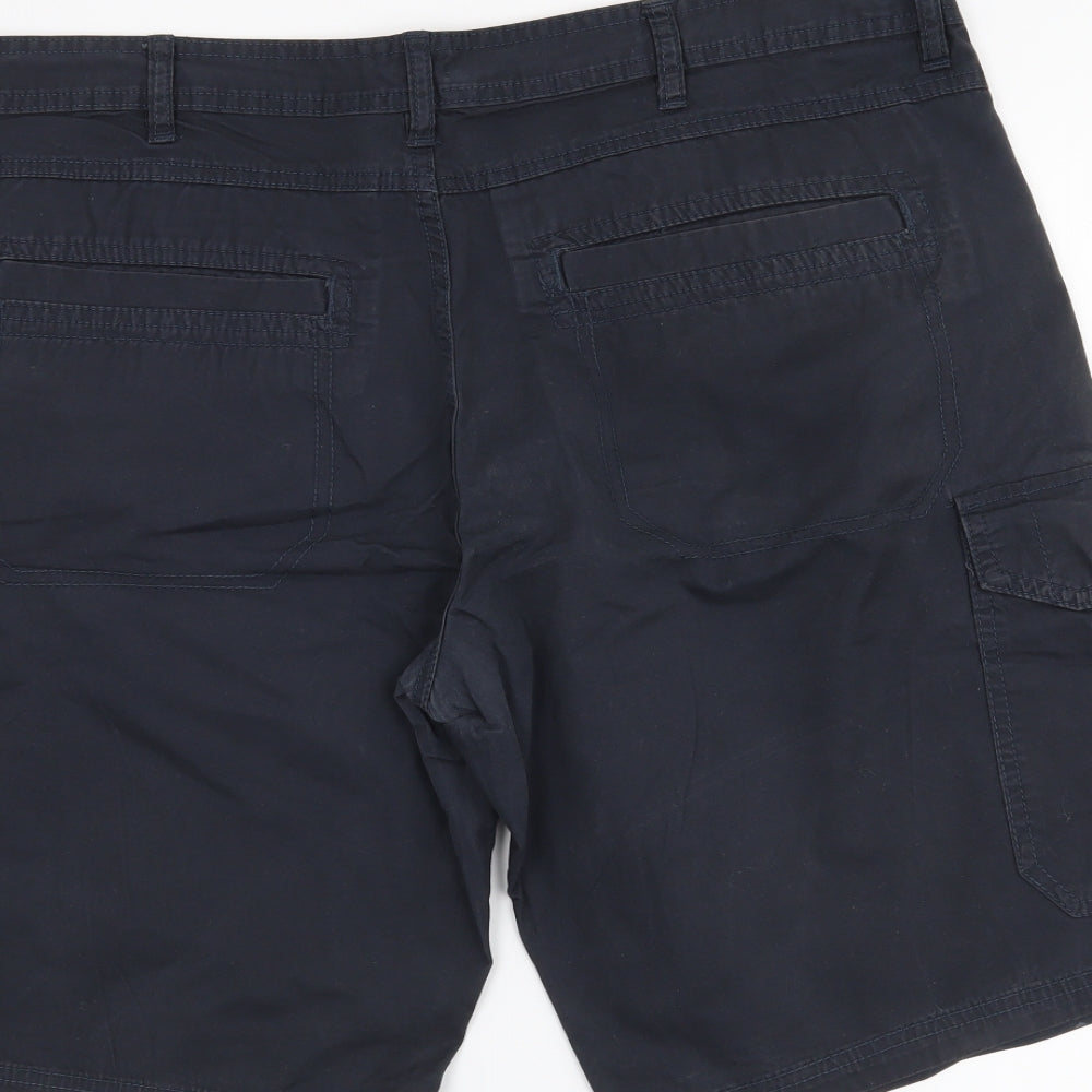 F&F Mens Blue   Cargo Shorts Size 38 in
