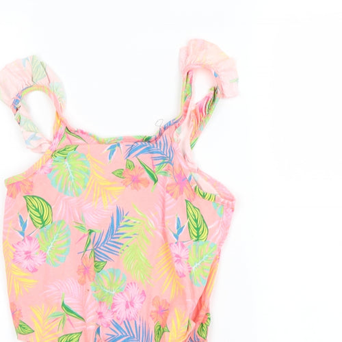 I love girls wear Girls Multicoloured Floral  Playsuit One-Piece Size 11 Years