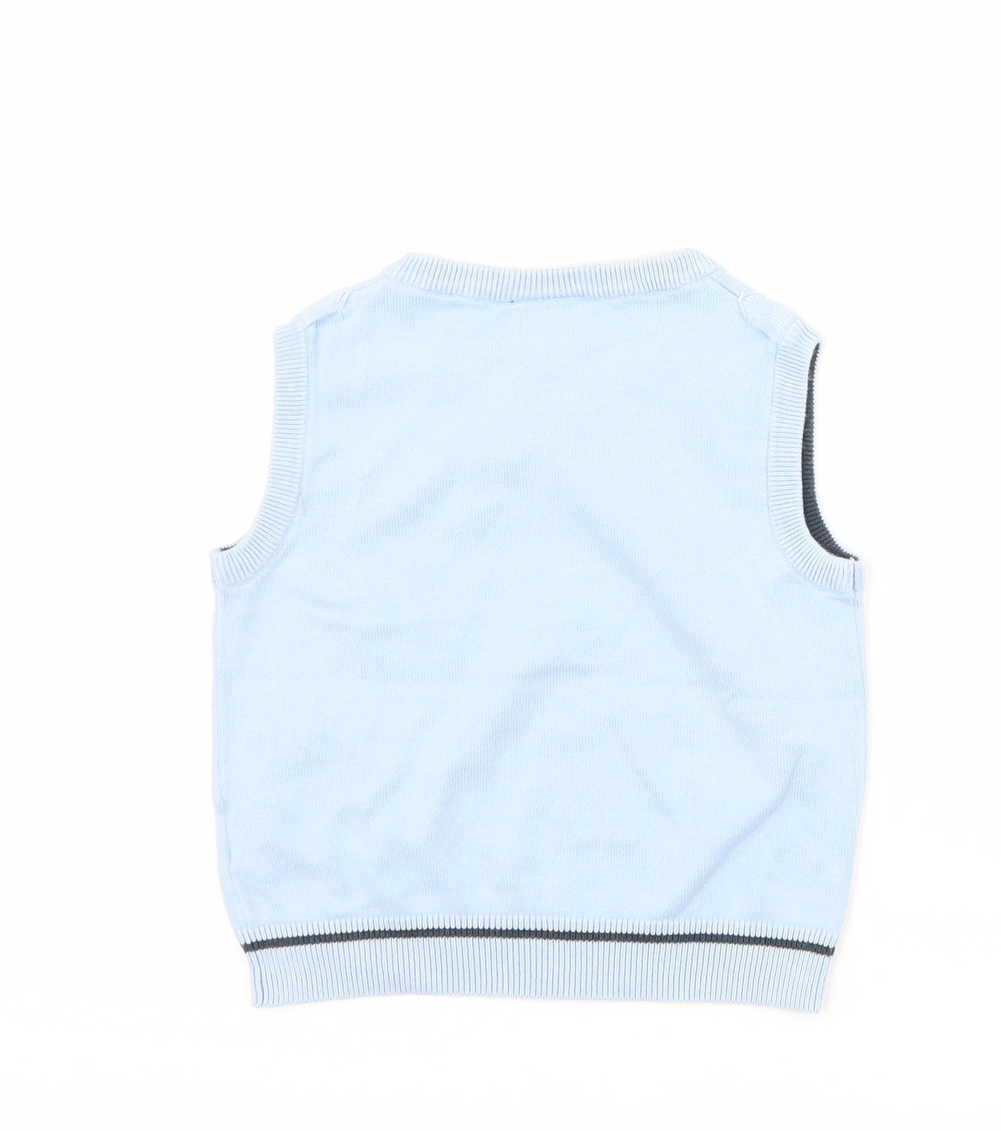 NEXT Boys Blue   Vest Jumper Size 12-18 Months
