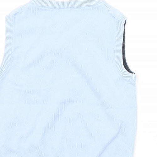 NEXT Boys Blue   Vest Jumper Size 12-18 Months