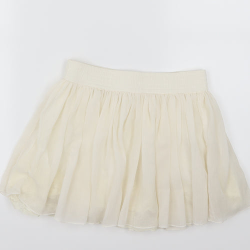 HOOCH Girls Ivory   A-Line Skirt Size 8-9 Years