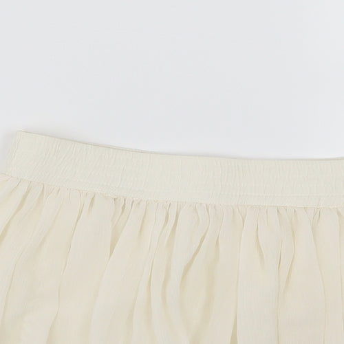 HOOCH Girls Ivory   A-Line Skirt Size 8-9 Years