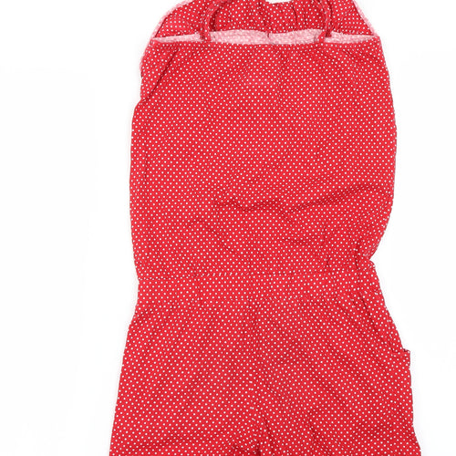 NEXT Girls Red   Jumpsuit One-Piece Size 11 Years