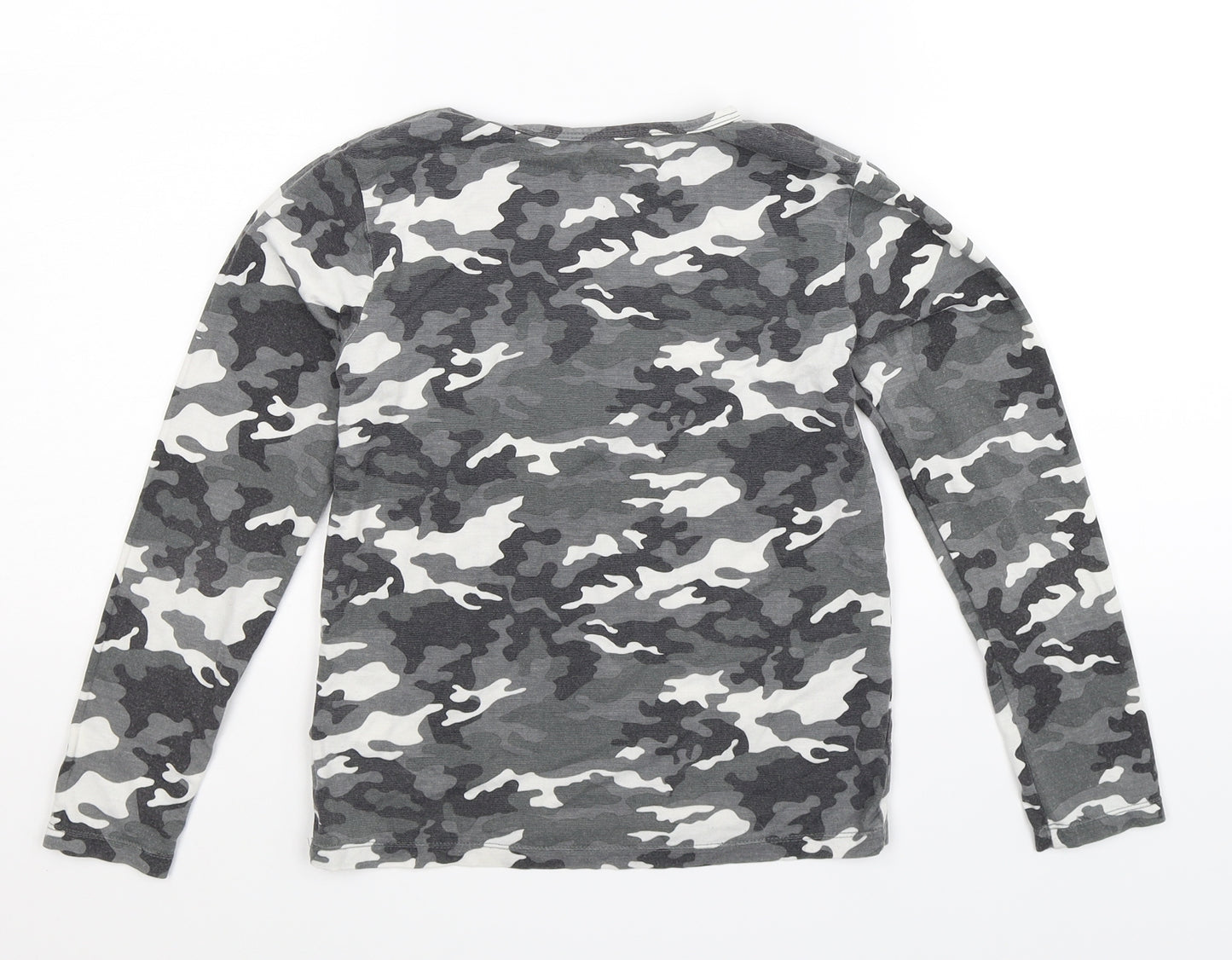 32 Degrees Girls Multicoloured Camouflage  Basic T-Shirt Size L