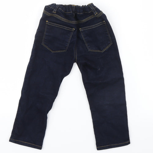Matalan Boys Blue  Denim Straight Jeans Size 2-3 Years