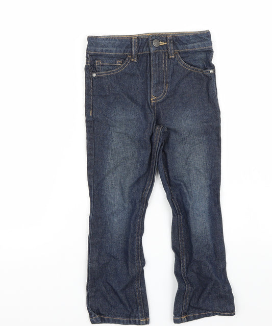 George Boys Blue   Bootcut Jeans Size 4-5 Years
