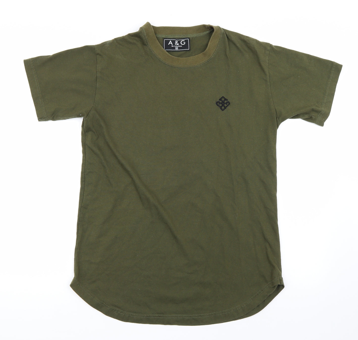 A&G  Mens Green    T-Shirt Size M