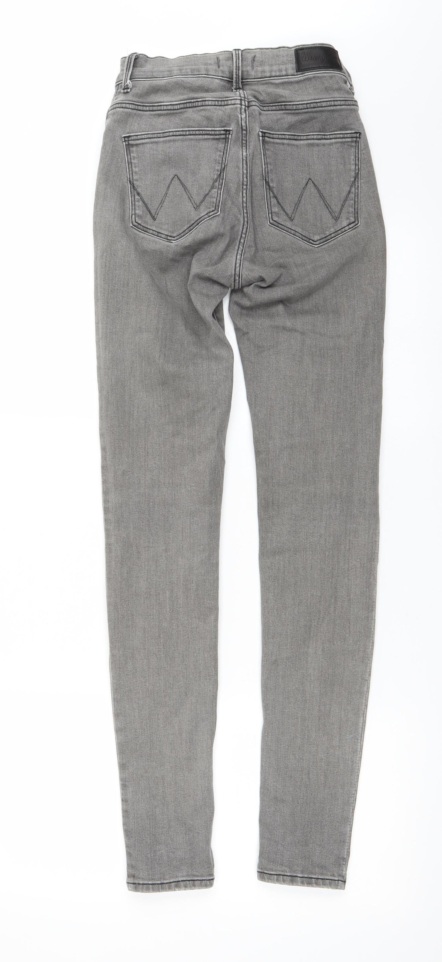 Wrangler Womens Grey   Skinny Jeans Size 24 in L28 in