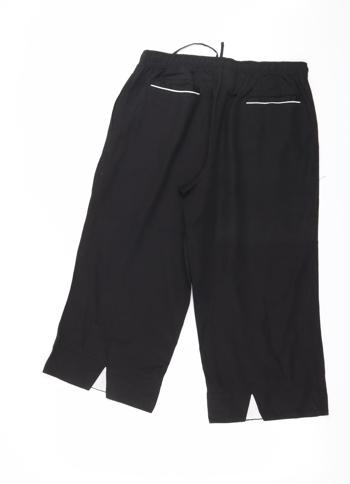 Danskin Womens Black   Jogger Trousers Size 10 L20 in