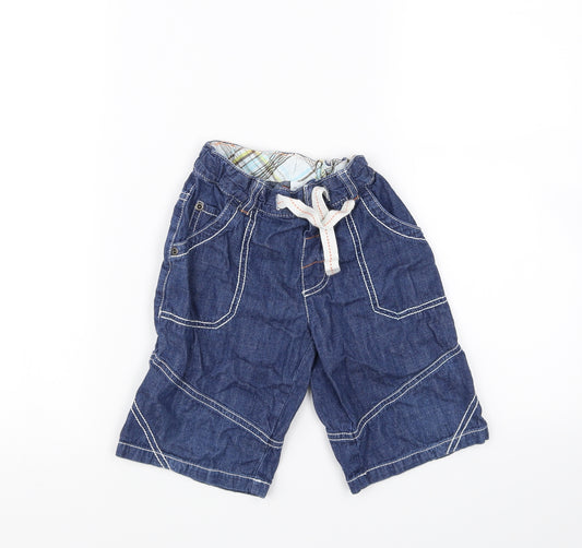 Mini Club Boys Blue   Cropped Jeans Size 4-5 Years