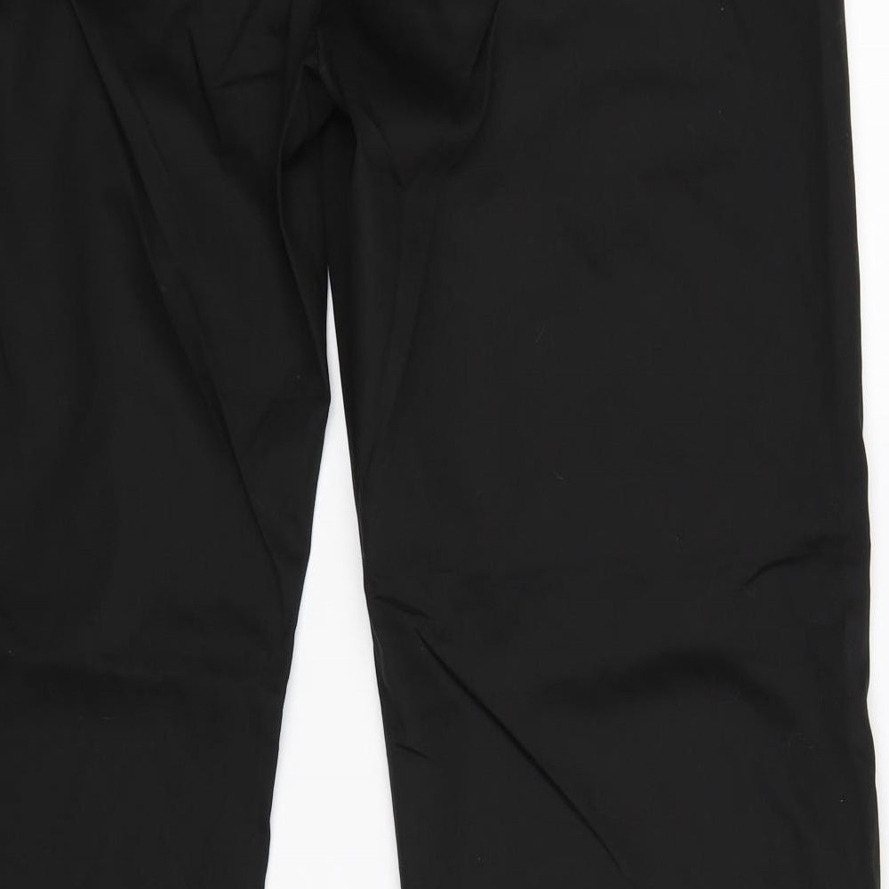 Black tuxedo suit trousers