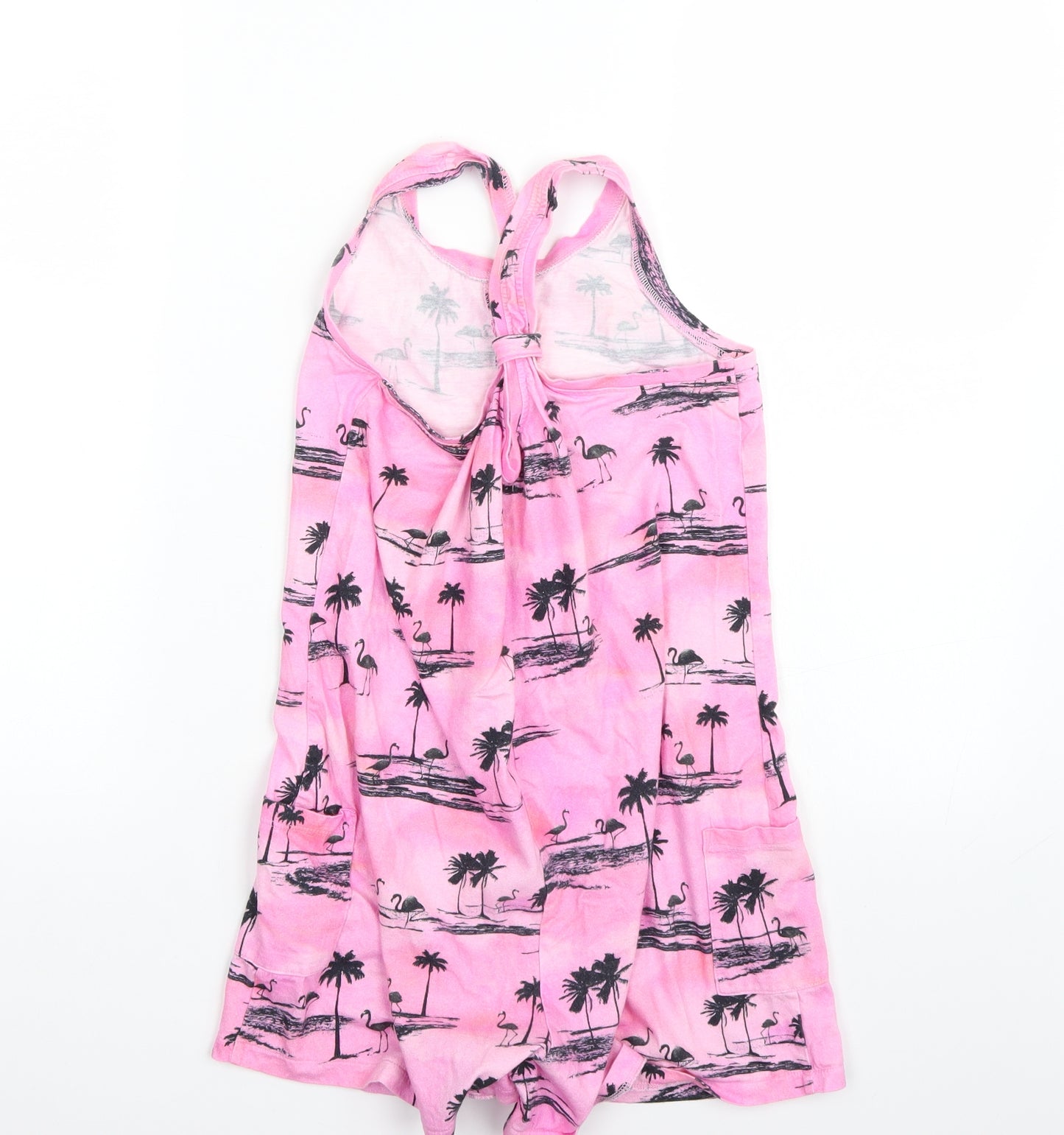 NEXT Girls Pink   Playsuit One-Piece Size 7 Years