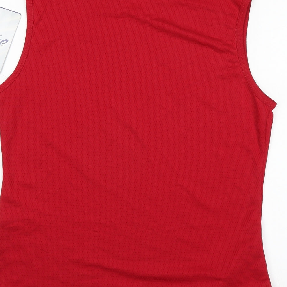 Oasis Mens Red   Basic Tank Size M