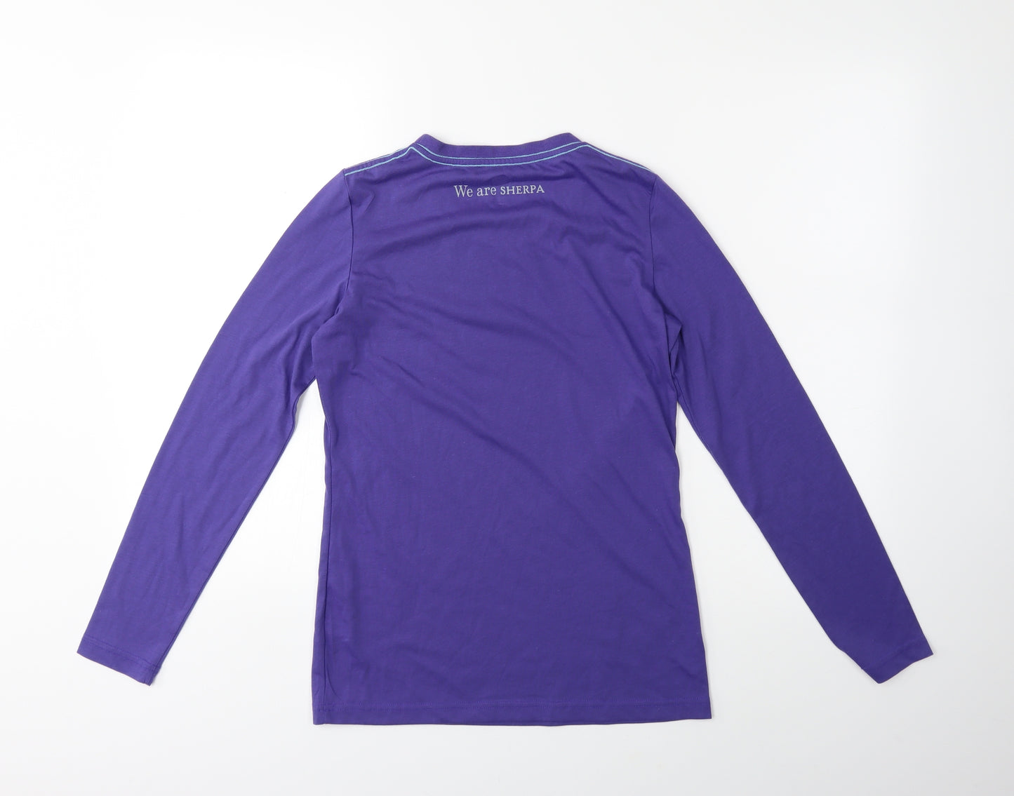 Sherpa Womens Purple   Basic Casual Size XS