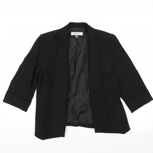 Kasper Womens Black   Jacket  Size 8
