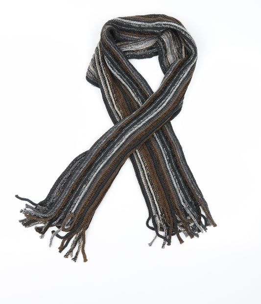 George Mens Brown Spotted   Scarf One Size