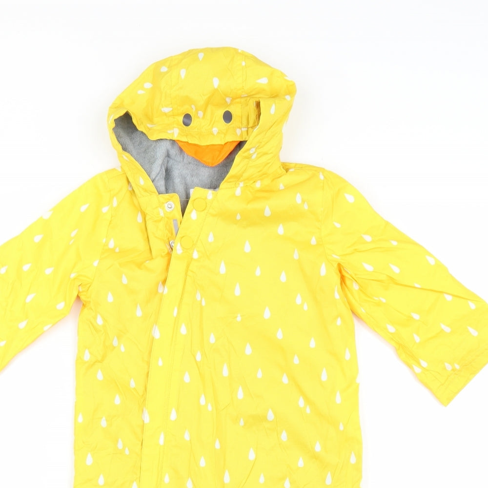 Marks and Spencer Baby Yellow Rain Coat Coat Size 12 18 Months All i Preworn Ltd