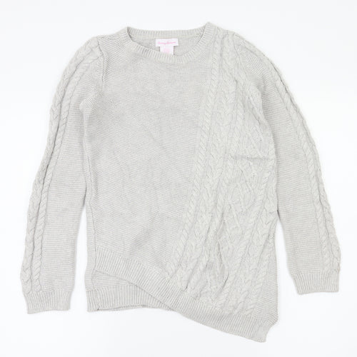 Tommy Bahama Girls Grey   Pullover Jumper Size 13-14 Years